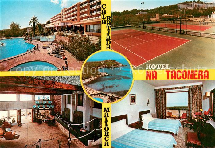 Cala Ratjada Mallorca Hotel na Taconera Fremdenzimmer Swimming Pool Tennisplatz