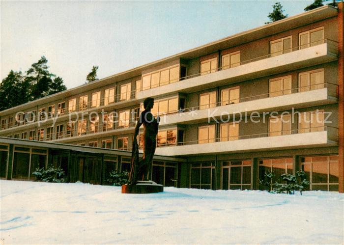 Hoexter Weser Weserberglandklinik Statue