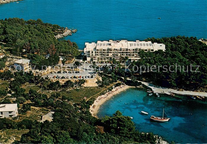 Rab Croatia Hotel Carolina Bucht Fliegeraufnahme