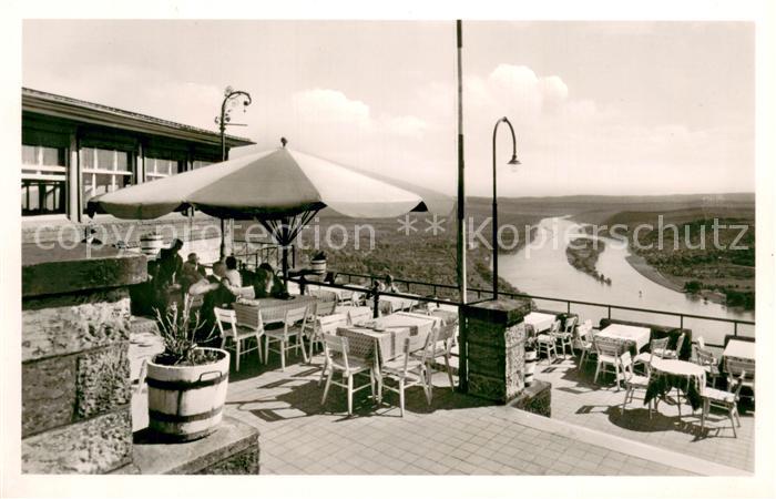 Koenigswinter Hotel Restaurant auf dem Drachenfels Rheinterrasse Panorama Rheint