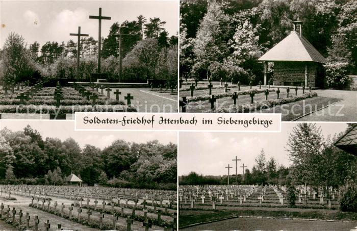 Ittenbach Soldatenfriedhof im Siebengebirge
