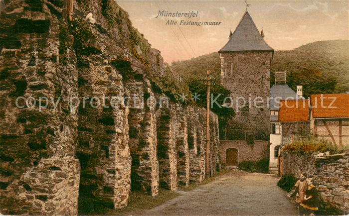 Bad Muenstereifel Alte Festungsmauer