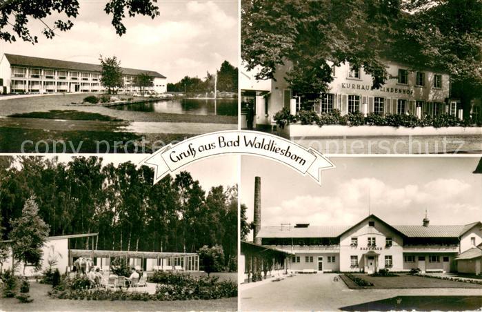 Bad Waldliesborn Kurmittelhaus Kurhaus Badehaus Badehalle