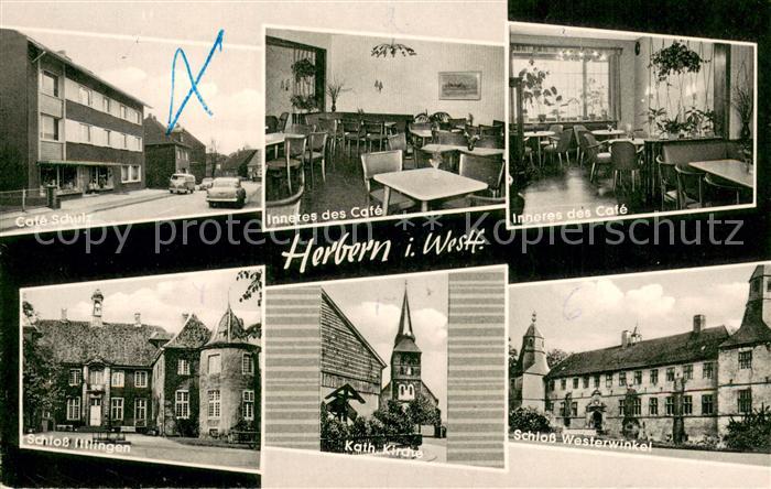 Herbern Cafe Schulz Schloss Ittlingen Kirche Schloss Westerwinkel