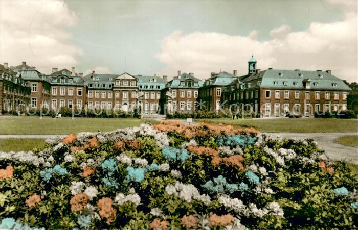 Nordkirchen Schloss Blumenbeet