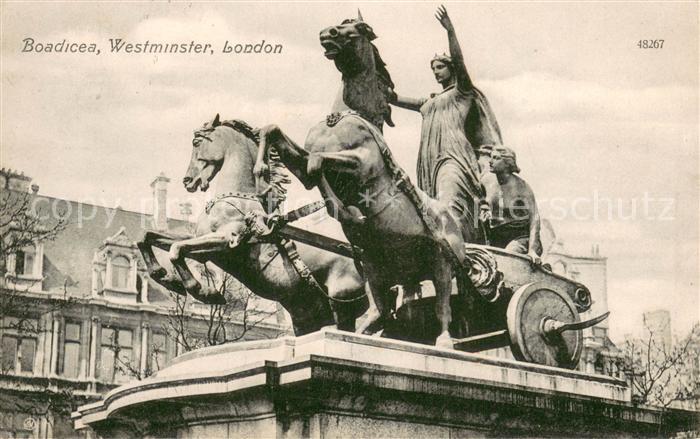 Westminster London Boadicea Monument