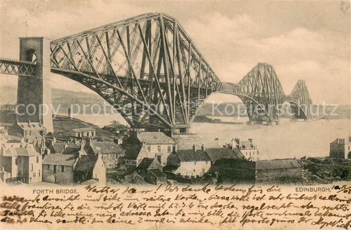 Edinburgh Scotland Forth Bridge