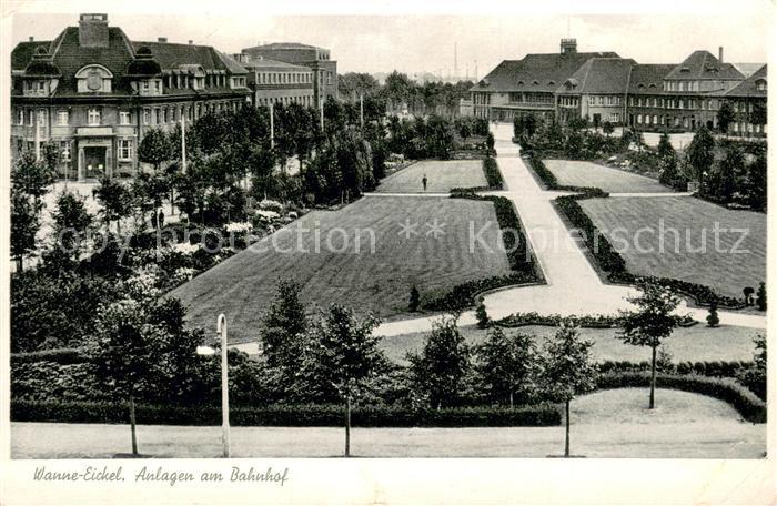 Wanne-Eickel Anlagen am Bahnhof