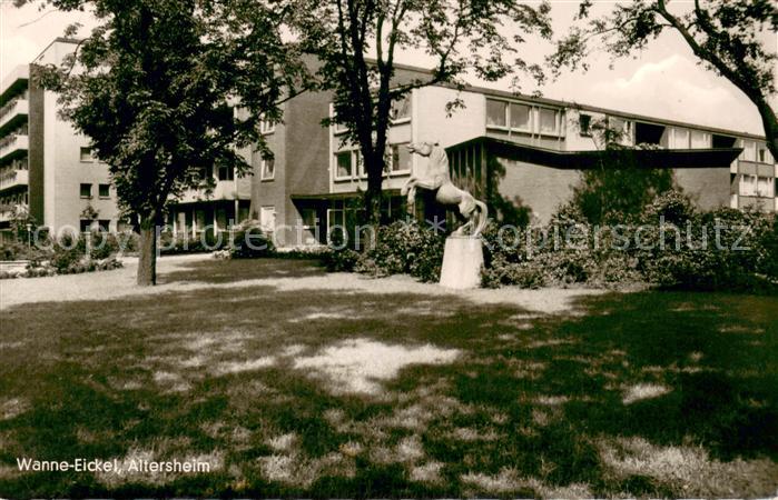 Wanne-Eickel Altersheim Pferdeskulptur