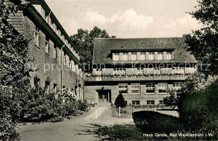 Bad Waldliesborn Erholungsheim Haus Carola