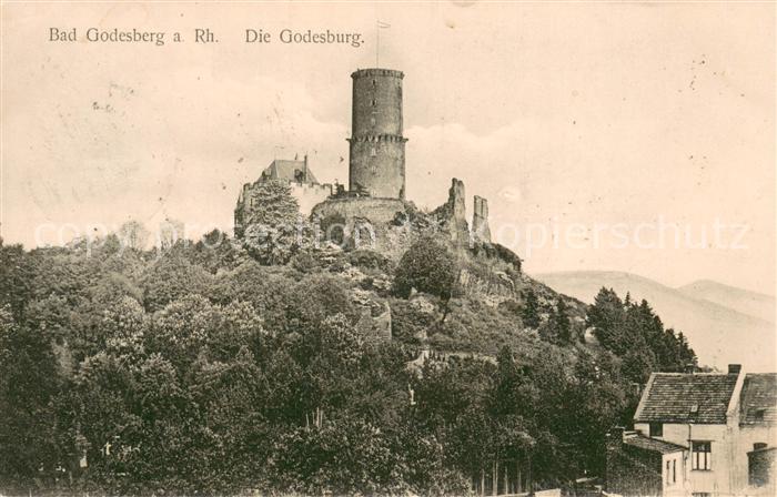 Bad Godesberg Burgruine Godesburg
