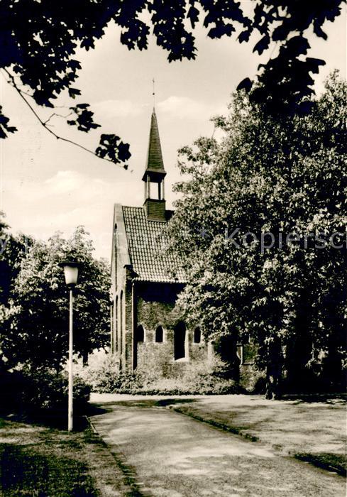 Herne Westfalen Schlosskapelle gegenueber Schloss Struenkede 13. Jhdt.