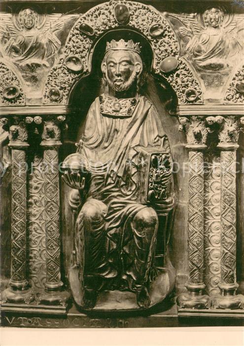 Beckum Westfalen St. Stephanskirche Christus der Weltenrichter Heiligenschrein u