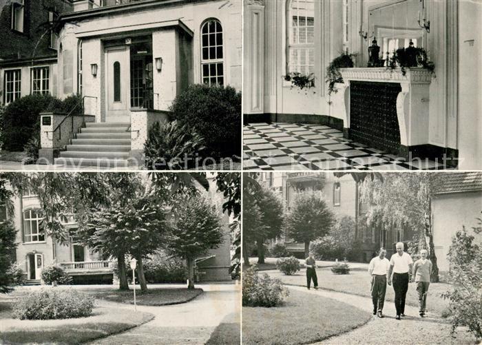 Bad Godesberg Dr. Schorlemmers Privatkrankenanstalt Parkanlagen