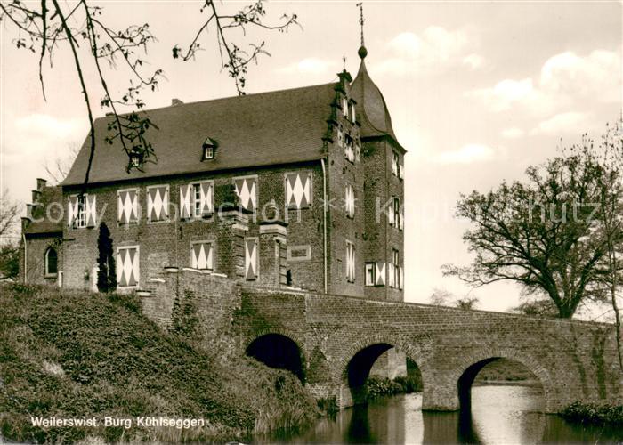 Weilerswist Burg Kuehlseggen Steinbruecke