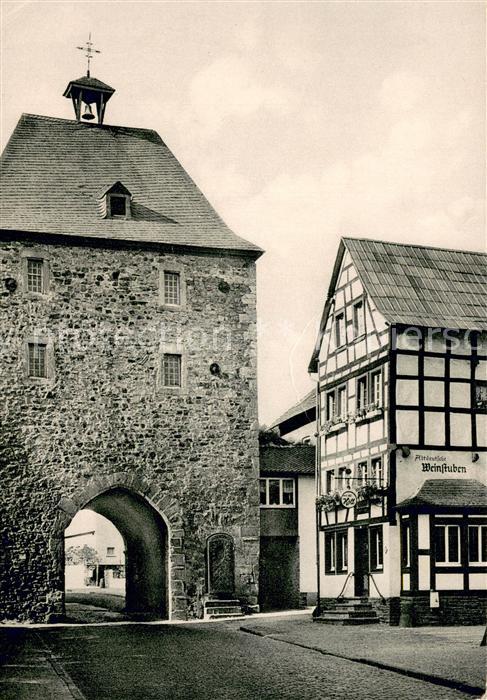 Bad Muenstereifel Orchheimer Tor Gasthaus En de Hoell Fachwerkhaus