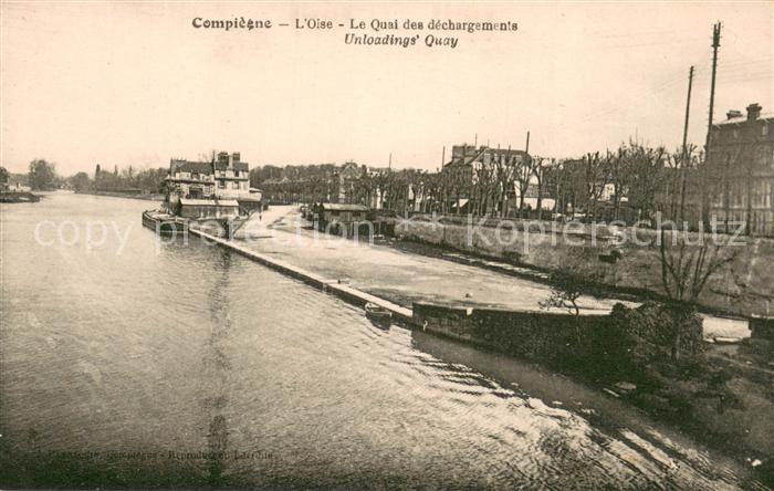 Compiegne 60 Quai des déchargements de l'Oise