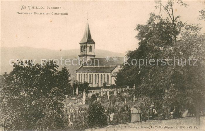 Le Thillot Nouvel Eglise et cimetière