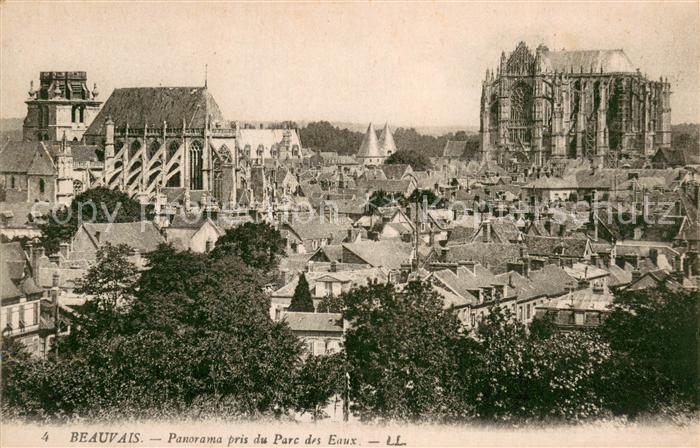 Beauvais 60 Panorama pris du Parc des Eaux