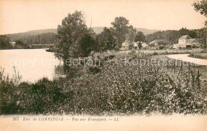 Compiegne 60 Vue sur Francport