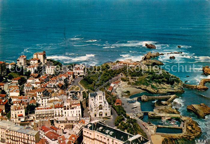 Biarritz Pyrenees Atlantiques Eglise Sainte Eugénie Port des Pêcheurs Atalaye Ro