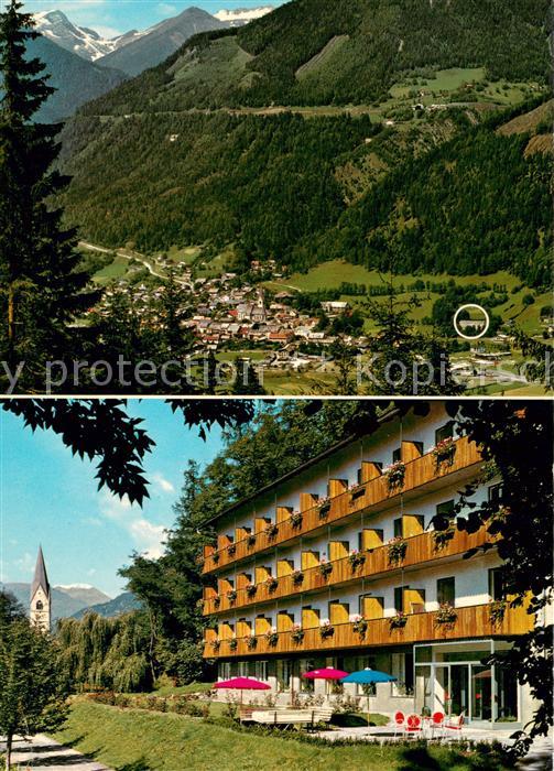 Obervellach Kaernten Schroth Kuranstalt Talblick Alpenpanorama