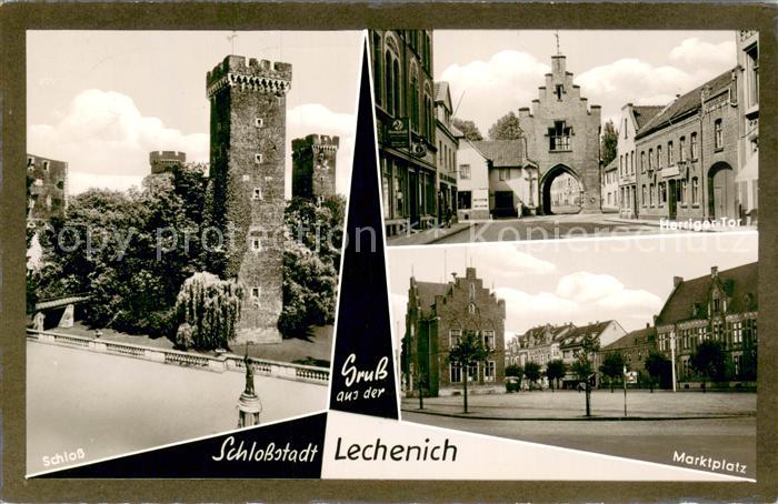 Lechenich Schloss Marktplatz Herriger Tor