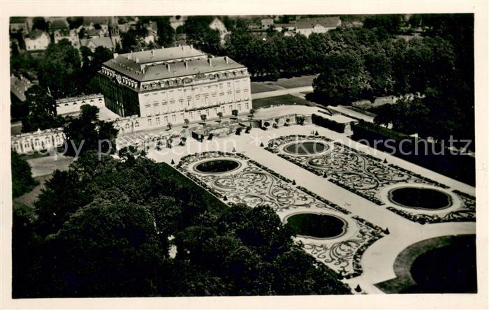 Bruehl Rheinland Fliegeraufnahme Schloss