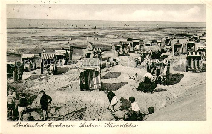 Duhnen Nordsee Nordseebad Cuxhaven Strandleben