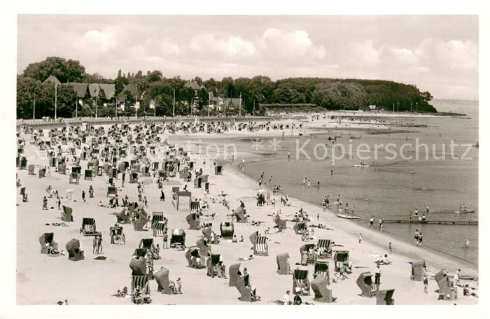 Travemuende Ostseebad Strandleben