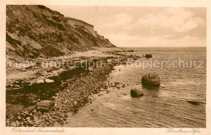 Travemuende Ostseebad Brodtener Ufer