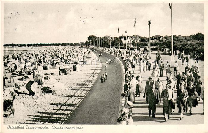 Travemuende Ostseebad Strandpromenade