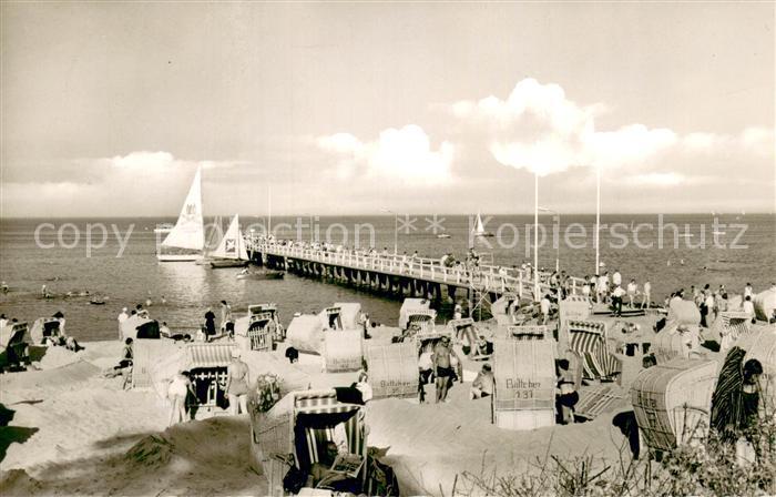 Timmendorfer Strand Strand Seebruecke