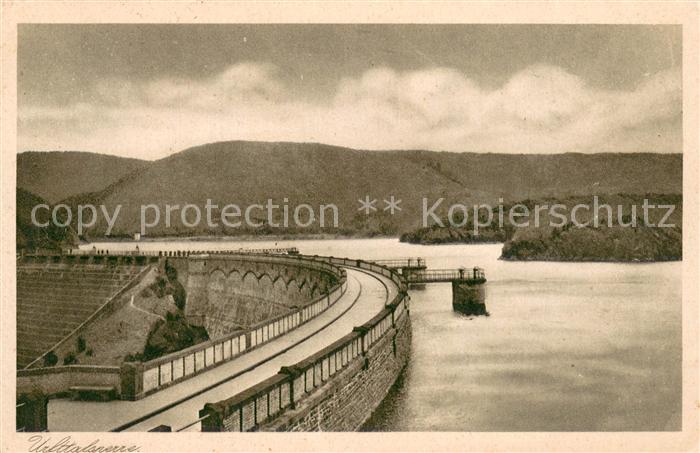 Urfttalsperre Sperrmauer