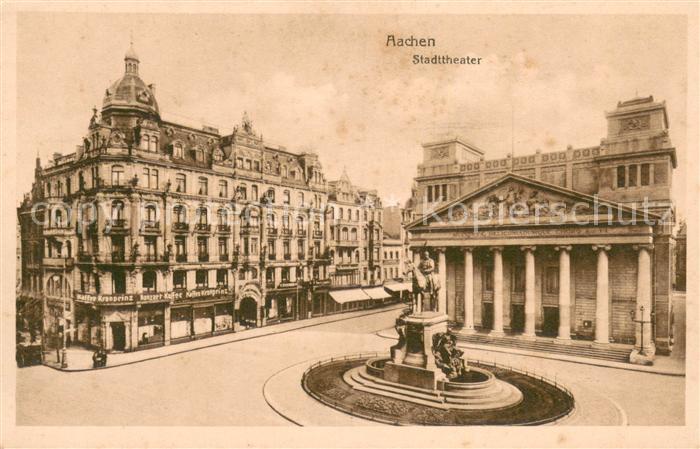 Aachen Stadttheater Konzert-Kaffee Kronprinz