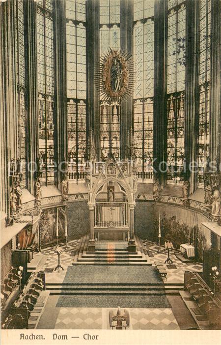 Aachen Dom-Chor Innenansicht