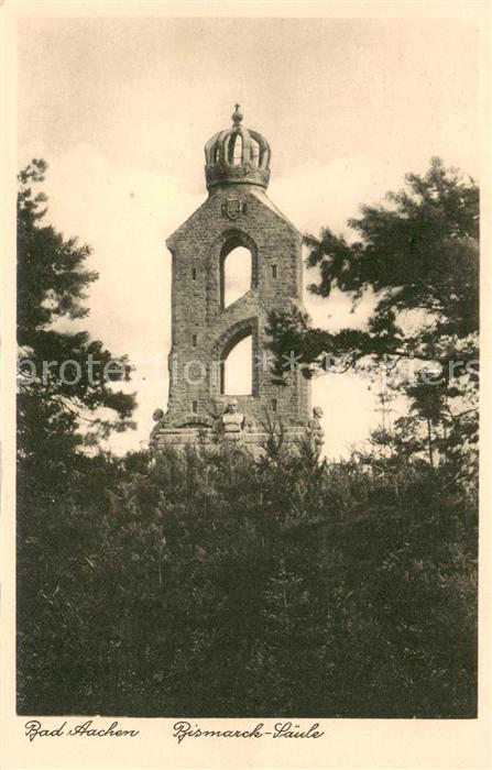 Bad Aachen Bismarck-Saeule Patriotika