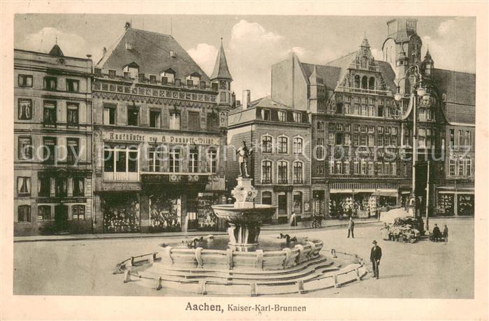 Aachen Kaiser- Karl- Brunnen
