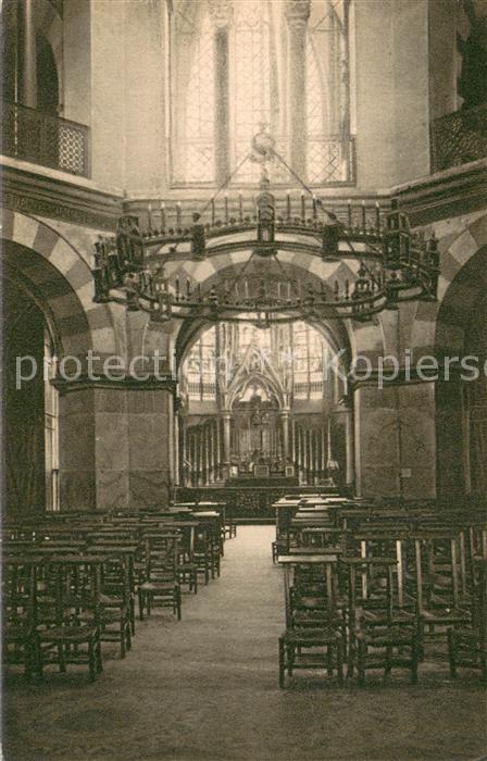 Aachen Dom Mittelschiff Innenansicht