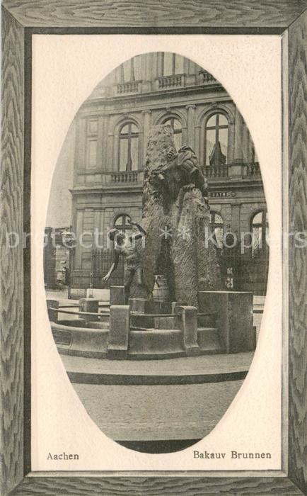 Aachen Bakauv Brunnen