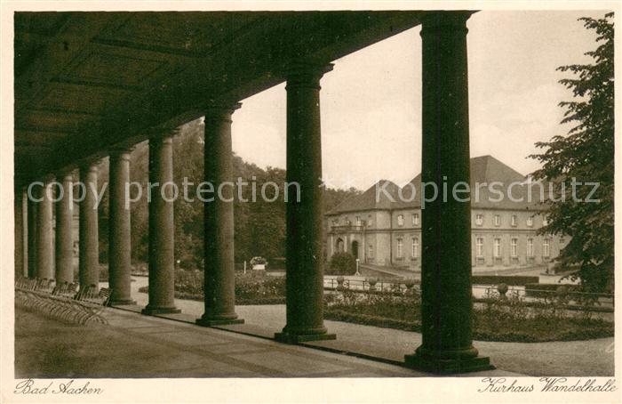 Aachen Kurhaus Wandelhalle