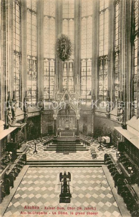 Aachen Kaiser-Dom Innenansicht