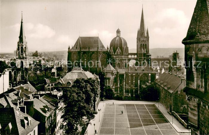 Aachen Dom mit Katschhof