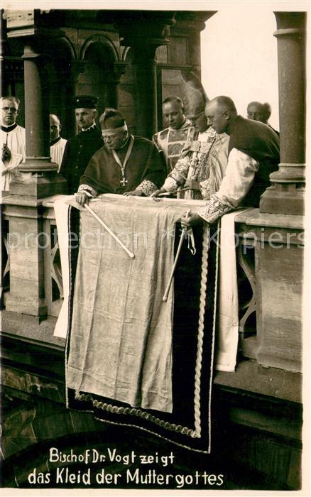 Aachen Dr.Vogt Bischof von Aachen Kleid Muttergottes Heiligtumfahrt