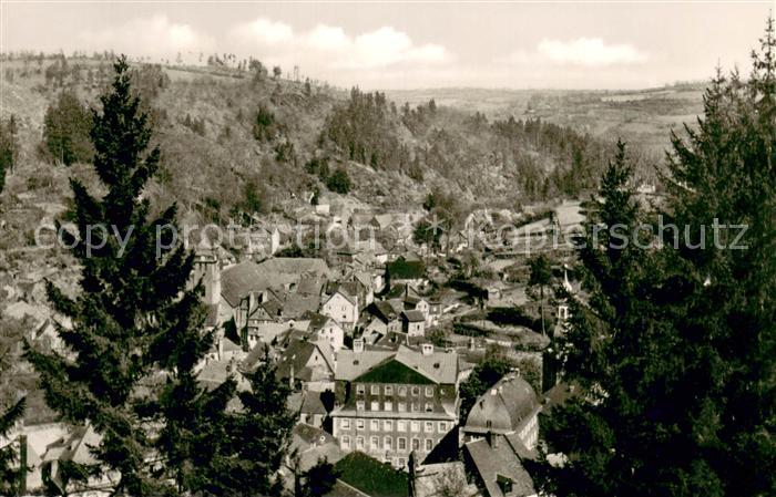 Monschau Montjoie NRW Eifel Ortsansicht