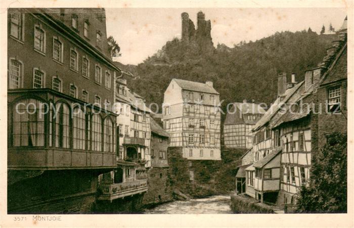 Montjoie Monschau Ruine Haller