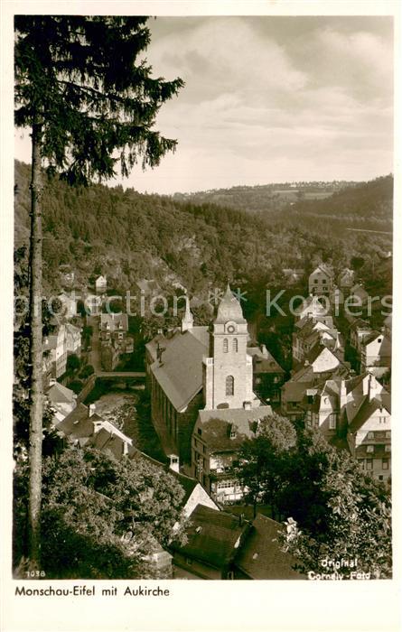 Monschau Montjoie NRW Aukirche Eifel