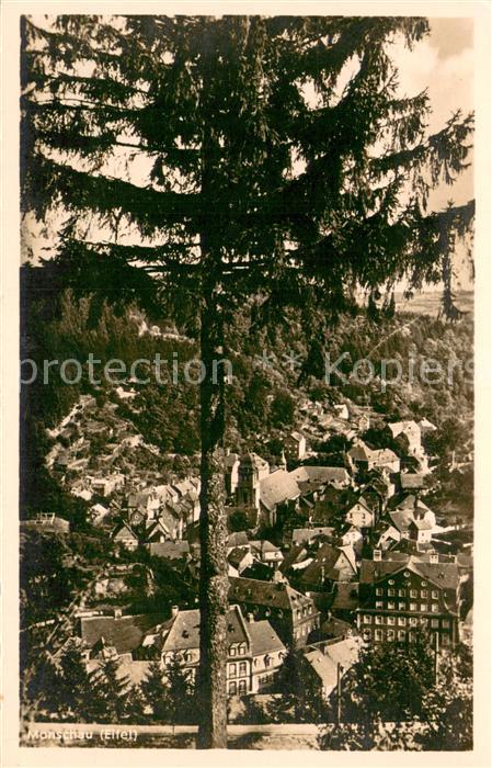 Monschau Montjoie NRW Ortsansicht Eifel