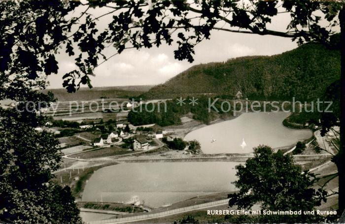 Rurberg Simmerath Eifel NRW Schwimmbad Rursee Eifel