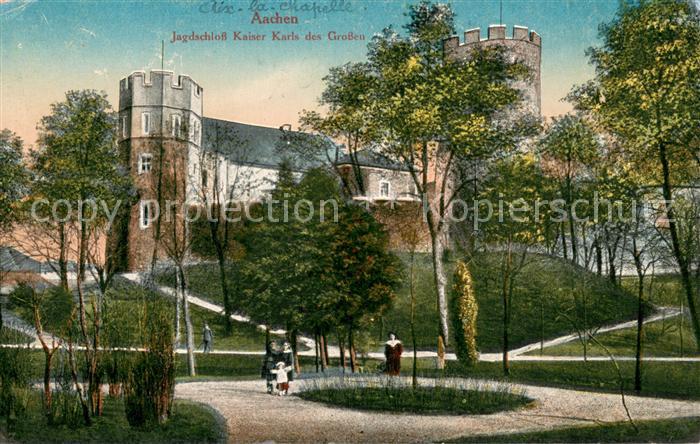 Aachen Jagdschloss Kaiser Karls des Grossen